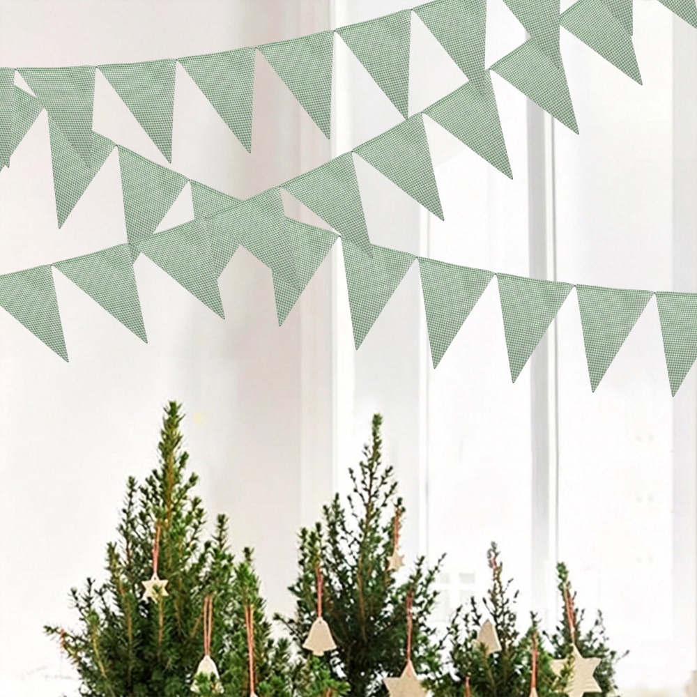 Sage Green White Fine Plaid Fa - огляд і ціна Christmas Throw Blanket