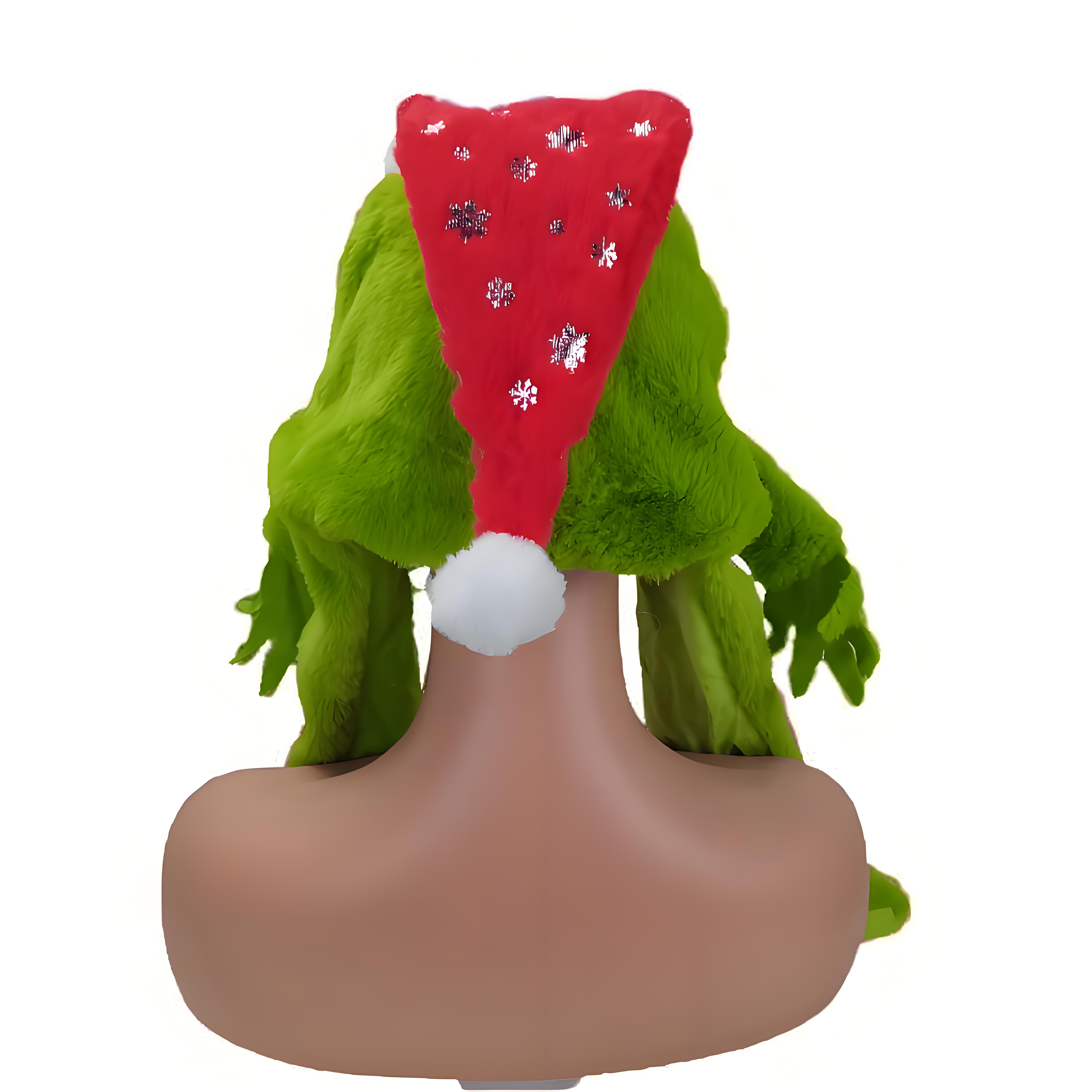 Plush Grincese Hat Cap Scarf C - огляд і ціна Santa Hat Plush