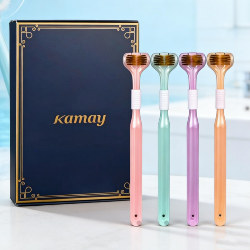 4-piece set of toothbrushes in - огляд і ціна Gift Box Wrap Set