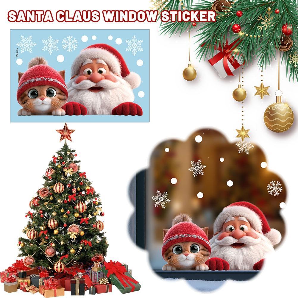 Christmas Window Door Mirror S - огляд і ціна Snowflake Window Decal